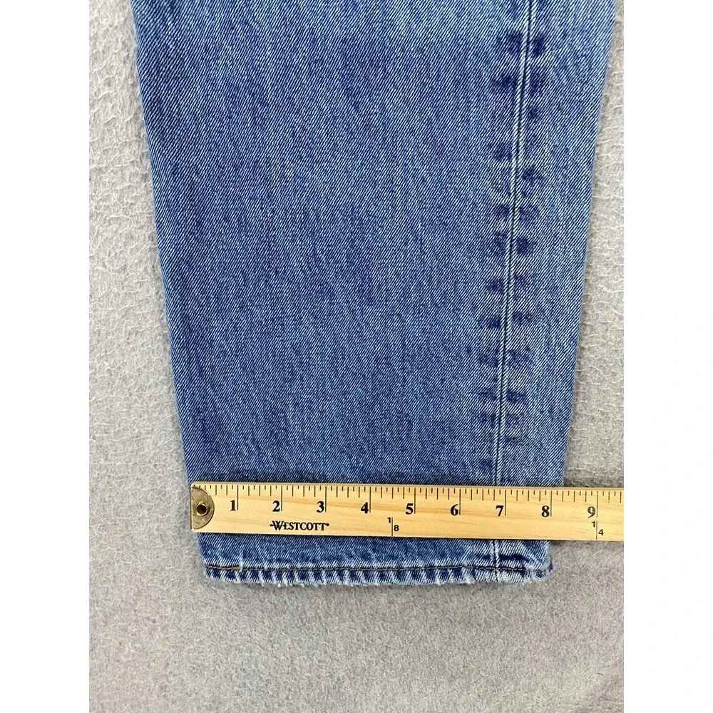 Levi's 501 XX Button Fly Jeans Men 36x29 Blue Straight Cowboy Classic‎ Denim